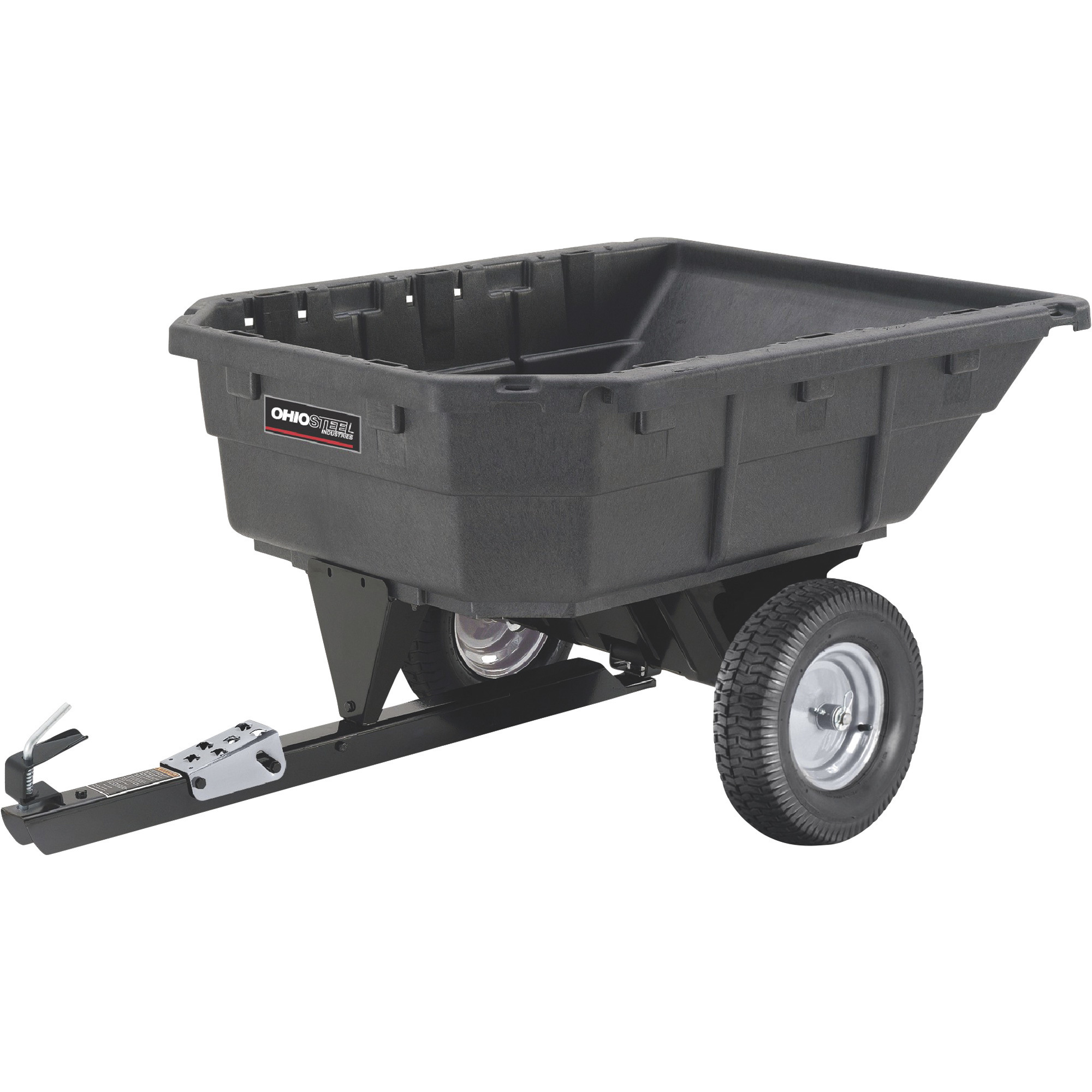 Ohio Steel Swiveling Poly Dump Cart, 1,000-Lb. Capacity, Model# 1000P-SD